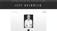 Desktop Screenshot of jeffheinrich.com